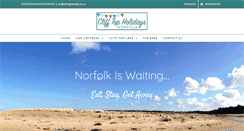 Desktop Screenshot of clifftopholidays.co.uk